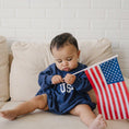 Load image into Gallery viewer, USA Sweatshirt Romper - more colors