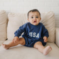 Load image into Gallery viewer, USA Sweatshirt Romper - more colors