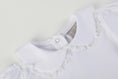 Load image into Gallery viewer, White Lace Collared Girls Long Sleeve Bodysuit Romper
