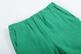 Load image into Gallery viewer, White Pompom Reindeer and Green Pants Set