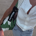 Load image into Gallery viewer, Shoulder Mom Bag Green Graphic