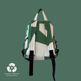 Load image into Gallery viewer, Recycled Adult Backpack Green Graphic