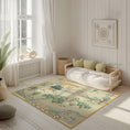 Load image into Gallery viewer, Baby Animals ABC Rug / World map Area Rug