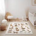Load image into Gallery viewer, Baby Animals ABC Rug / World map Area Rug
