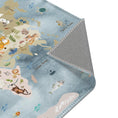 Load image into Gallery viewer, Baby Animals ABC Rug / World map Area Rug