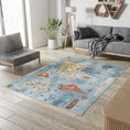 Load image into Gallery viewer, Baby Animals ABC Rug / World map Area Rug