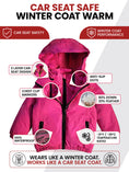 Load image into Gallery viewer, Car Seat Coat | The Road Coat Arctic - Fuchsia