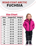 Load image into Gallery viewer, Car Seat Coat | The Road Coat Arctic - Fuchsia