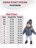 Load image into Gallery viewer, Car Seat Coat | The Road Coat Vegan - Platinum