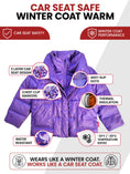 Load image into Gallery viewer, Car Seat Coat | The Road Coat Vegan - Purple