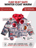 Load image into Gallery viewer, Car Seat Coat | The Road Coat Vegan - Rescue Print