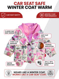 Load image into Gallery viewer, Car Seat Coat | The Road Coat Vegan - Safari Print