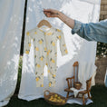 Load image into Gallery viewer, Bamboo Zip Pajamas | Lemon