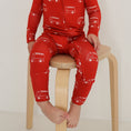 Load image into Gallery viewer, Bamboo Zip Pajamas | Fire Truck