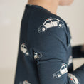 Load image into Gallery viewer, Bamboo Zip Pajamas | Police Cruiser