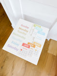 Load image into Gallery viewer, Days, Months, Seasons Flashcards and Magnets
