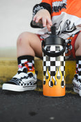 Load image into Gallery viewer, Blaze 16 Oz Water Bottle with new lid
