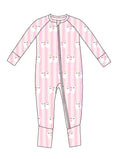 Load image into Gallery viewer, Be My Boo Halloween Bamboo Zippy Pajamas
