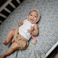 Load image into Gallery viewer, Linen Pacifier Clip 2-Pack
