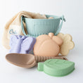 Load image into Gallery viewer, Peach Blossom Silicone Beach Toy Set
