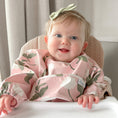 Load image into Gallery viewer, The Grayson Long Sleeve Bib - Hydrangeas

