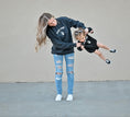 Load image into Gallery viewer, 'Spooky Mini' Sweatshirt Romper
