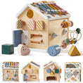 Load image into Gallery viewer, Tiny Land® Cottage Activity Cube - Morandi
