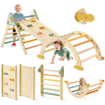Load image into Gallery viewer, Tiny Land® 7-in-1 Morandi Pikler Triangle Set
