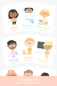 Load image into Gallery viewer, Occupations Flashcards
