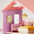 Load image into Gallery viewer, Tiny Land® Sweetwood Edge Dollhouse - Green & Pink
