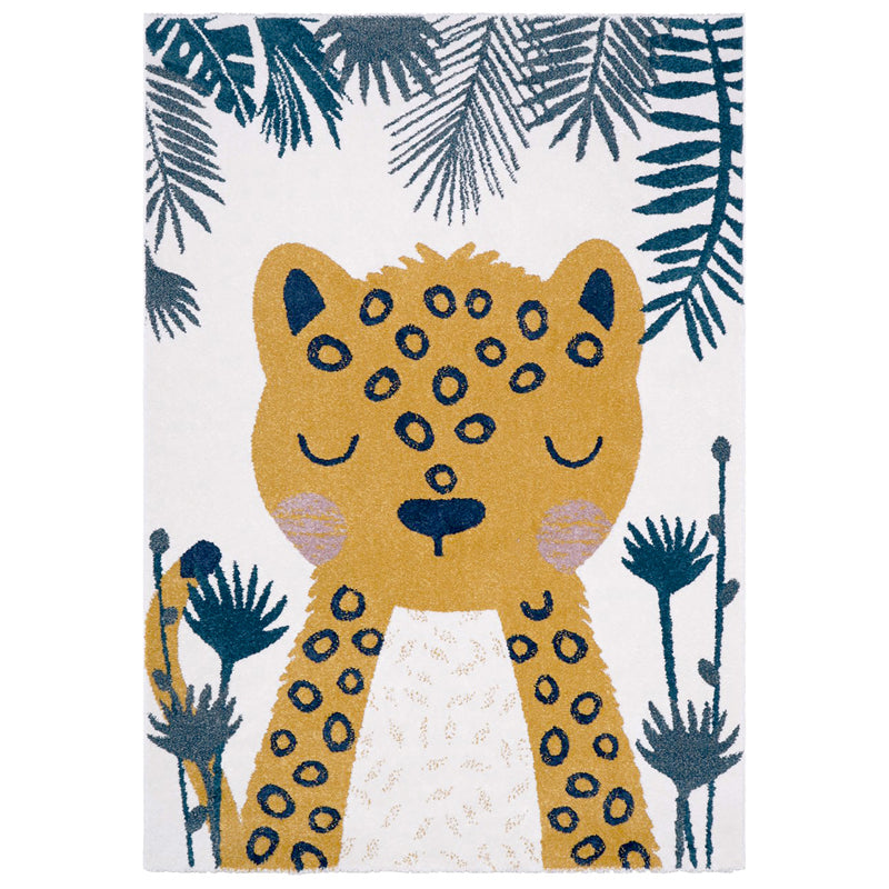 SÖREN children's rug leopard