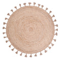 Load image into Gallery viewer, ELSE jute rug with pompoms
