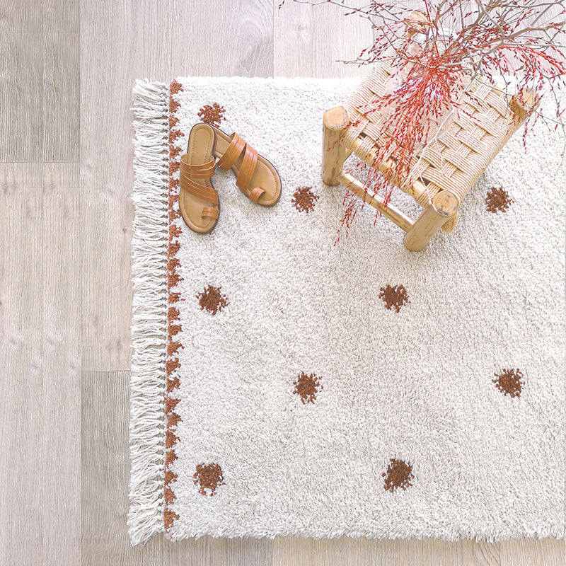 WOOLY BRICK S bohemian children's rug
