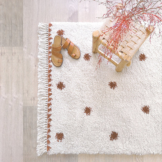 WOOLY BRICK S bohemian children's rug