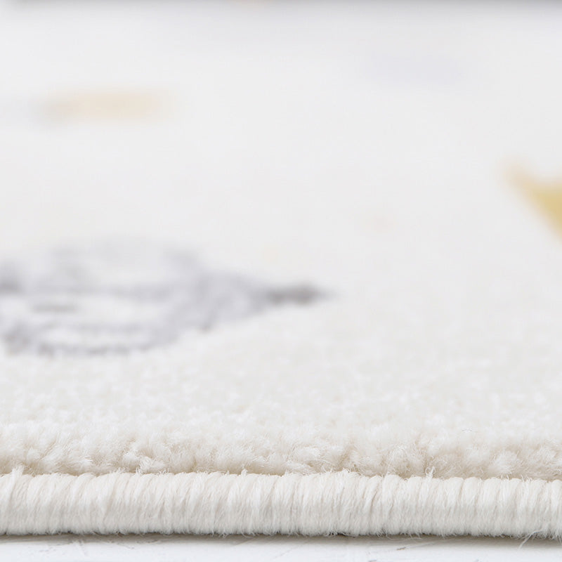 LITTLE WILD MONKEY HONEY M children's rug