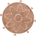 Load image into Gallery viewer, YVA bohemian children's rug with pompoms
