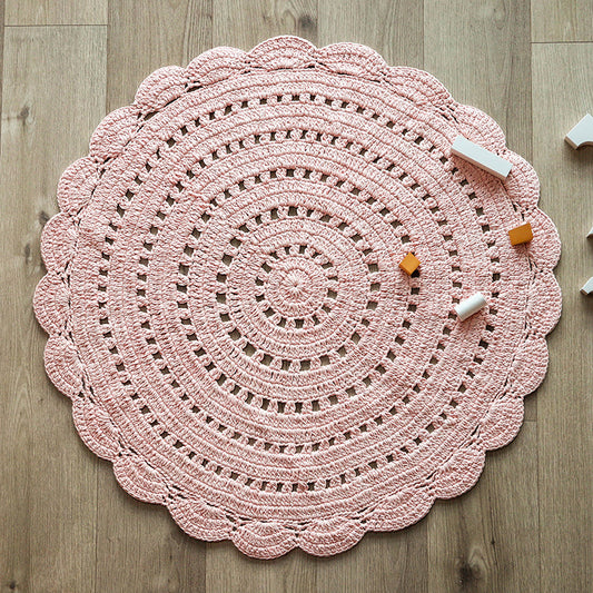 ALMA NUDE hand crochet children's rug