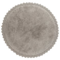 Load image into Gallery viewer, PERLA GRAY crochet finish rug
