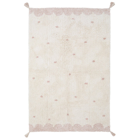 MINNA children's rug with polka dots