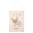 Load image into Gallery viewer, LITTLE TAURUS children's wall decoration zodiac sign taurus
