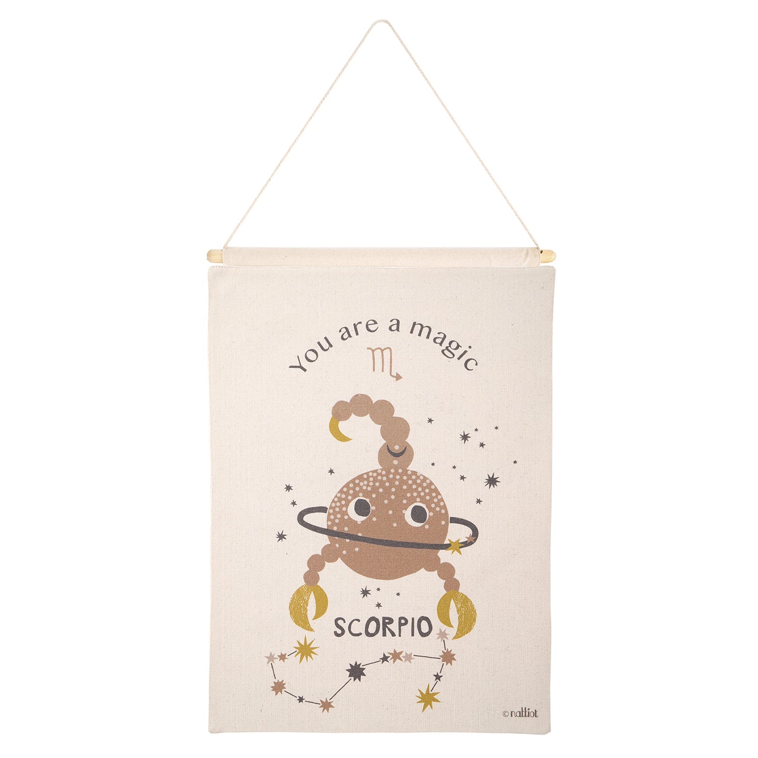 LITTLE SCORPIO children's wall decoration zodiac sign scorpio