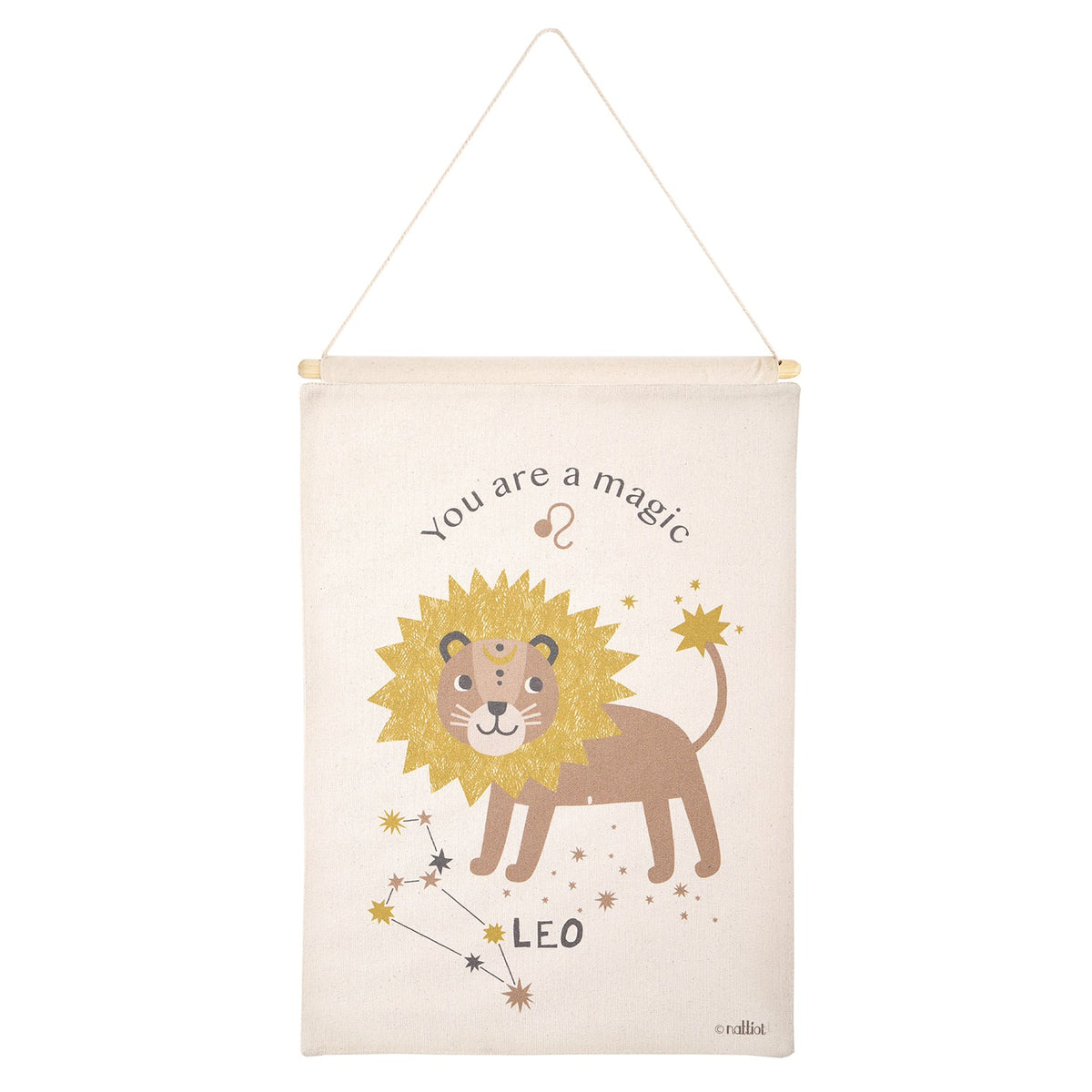 LITTLE LEO children's wall decoration zodiac sign Leo
