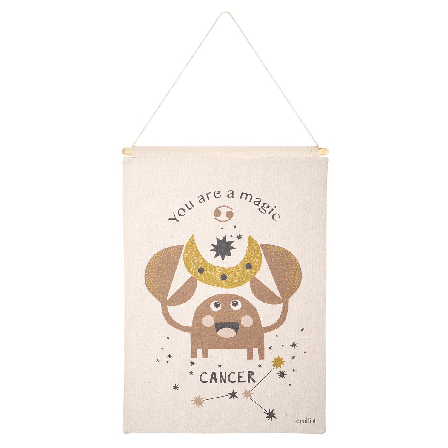 LITTLE CANCER children's wall decoration zodiac sign cancer