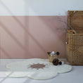 Load image into Gallery viewer, DAISY children's rug with flower shape
