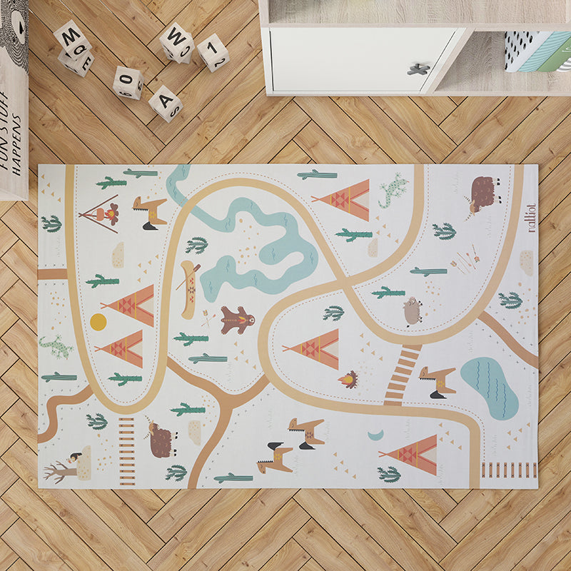 SUPER WESTERN recyclable vinyl playmat
