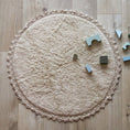 Load image into Gallery viewer, PERLA SABLE crochet finish rug
