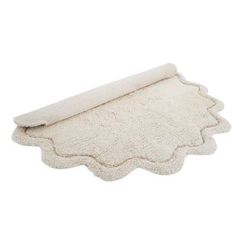 Children's washable cotton mat SWEET APRIL ECRU