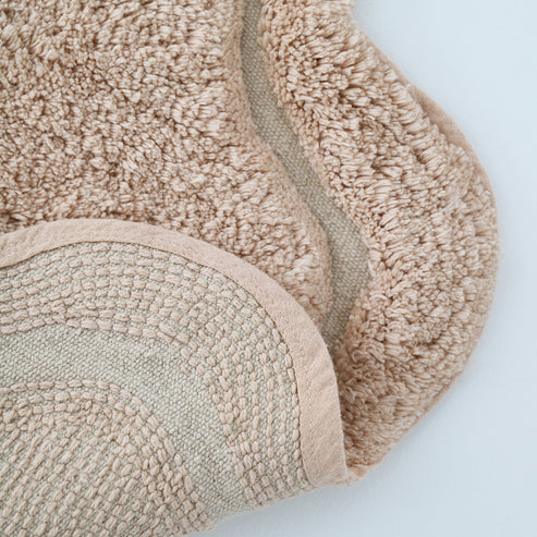 Children's washable cotton mat SWEET APRIL NUDE