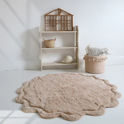 Children's washable cotton mat SWEET APRIL NUDE