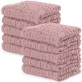 Load image into Gallery viewer, Muslin Washcloths in Mauve
